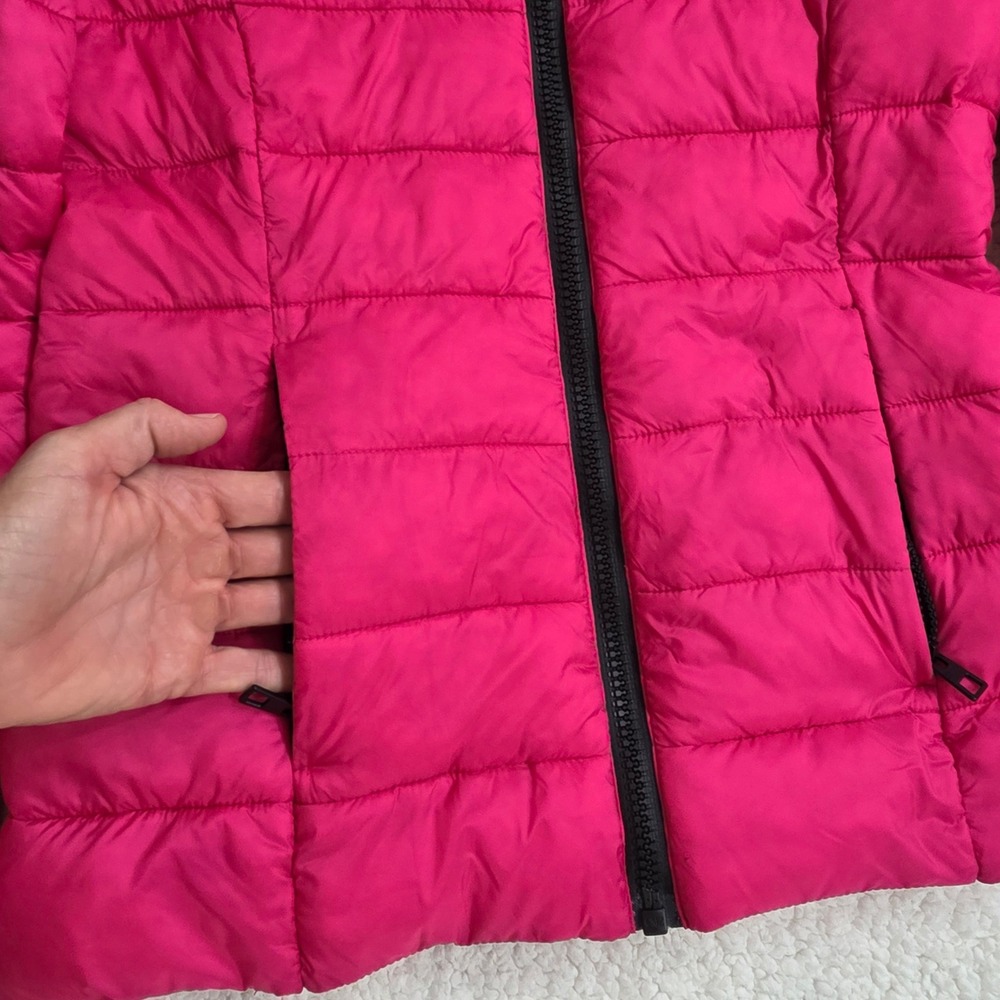 32 Degrees Heat Cool Pink Yarrow Puffer Jacket Lightweight Full Zip XS‎ - Picture 7 of 8